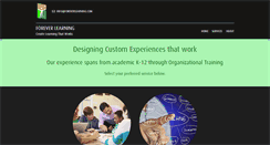 Desktop Screenshot of foreverlearning.com